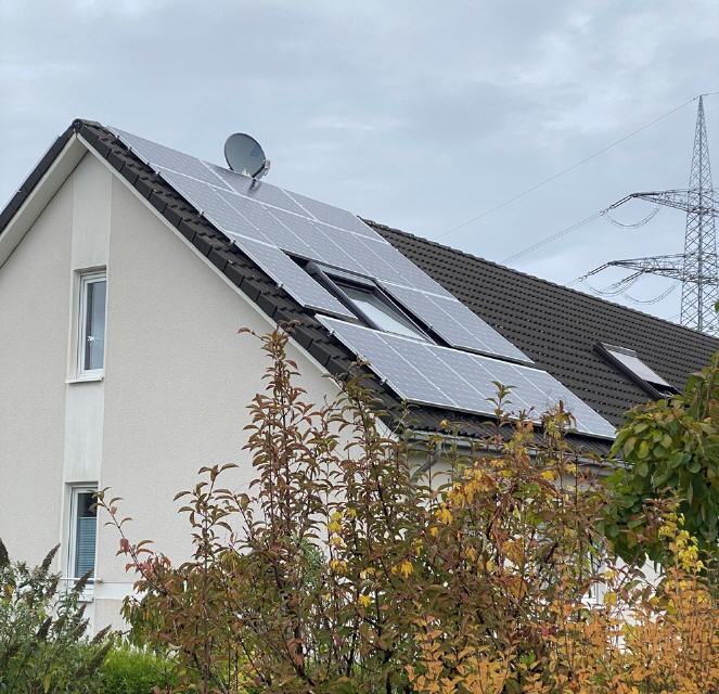 Solarstromanlage in Bochum-Linden