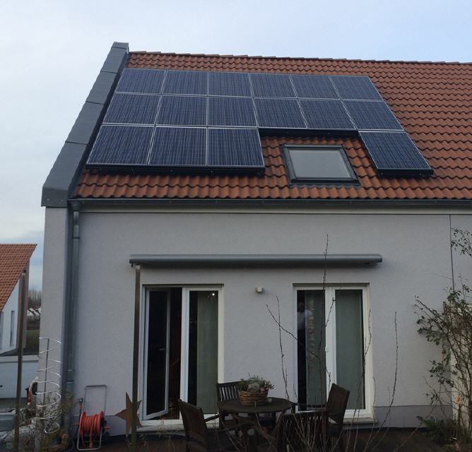 Photovoltaikanlage in Castrop-Rauxel, Ruhrgebiet